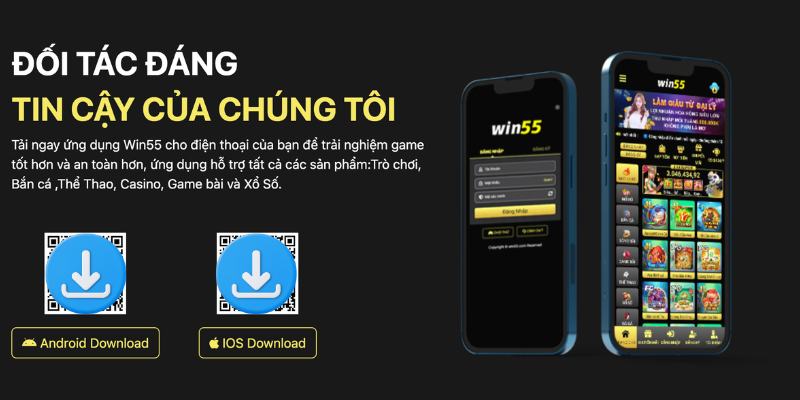 Sơ lược về ứng dụng cá cược của nhà cái Win55