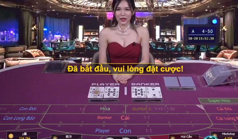 Quy trình 4 bước giải trí cùng Baccarat tại Win55